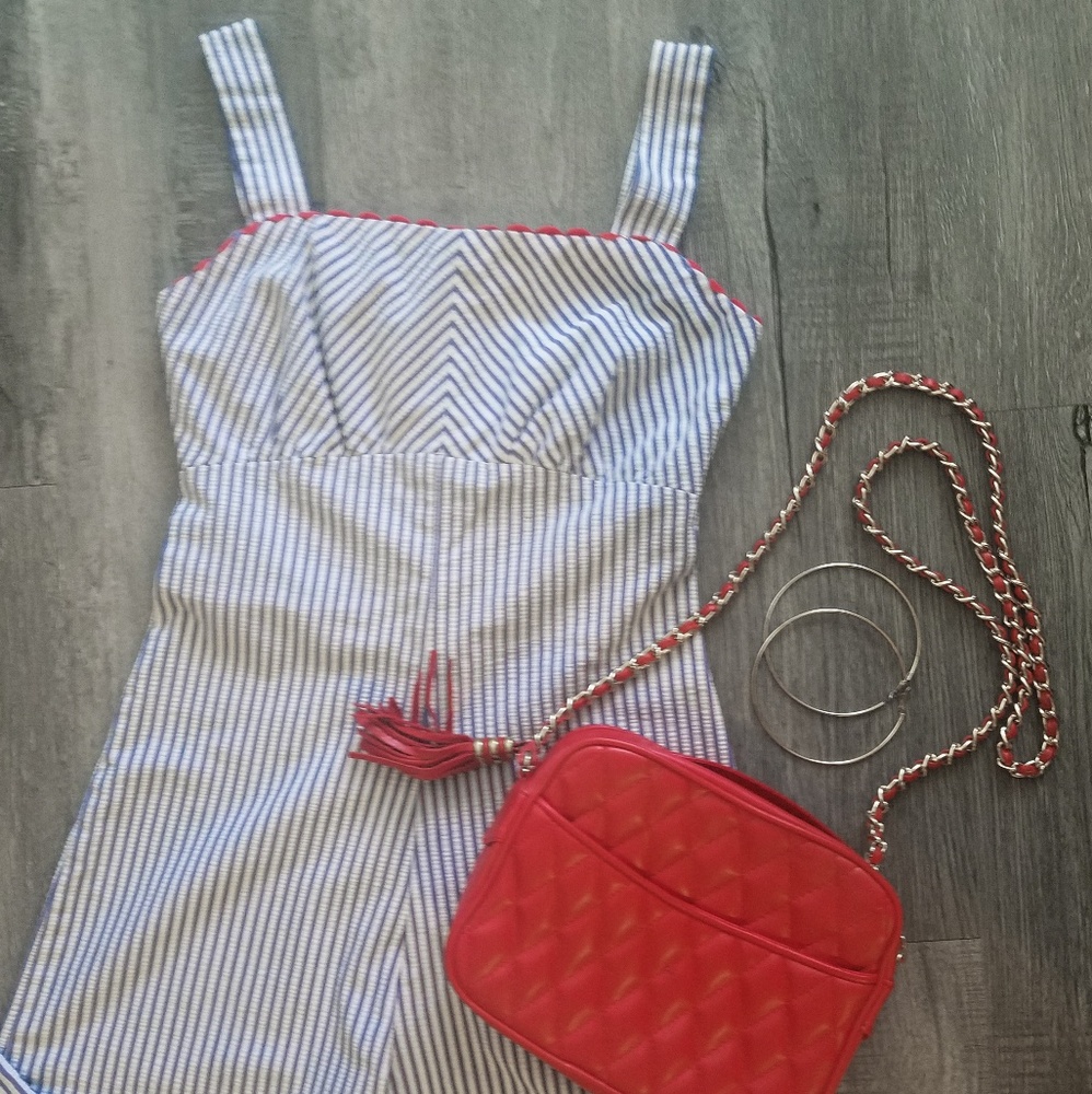 Vintage Flare Jumpsuit